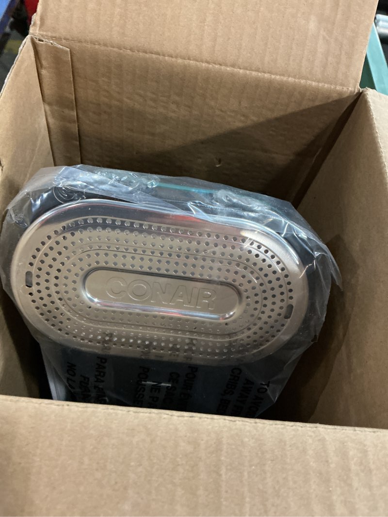 Condition photo showing Good Condition for conair turbo extremesteam 1875 watt handheld fabric, 2-in-1 steam and iron garment steamer, one size, black/green gs107