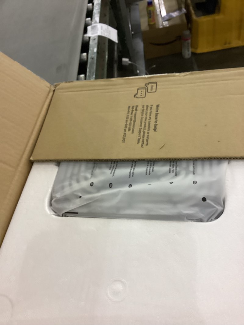 Condition photo showing New/Like New for Cosori 9-in-1 TurboBlaze Air Fryer 6 Qt, Premium Ceramic Coating, 90°–450°F, Precise Heating for Even Results, Air Fry, Roast, Bake, Broil, Dry, Frozen, Proof, Reheat, Keep Warm, 120V Dark Gray 6QT Air fryer