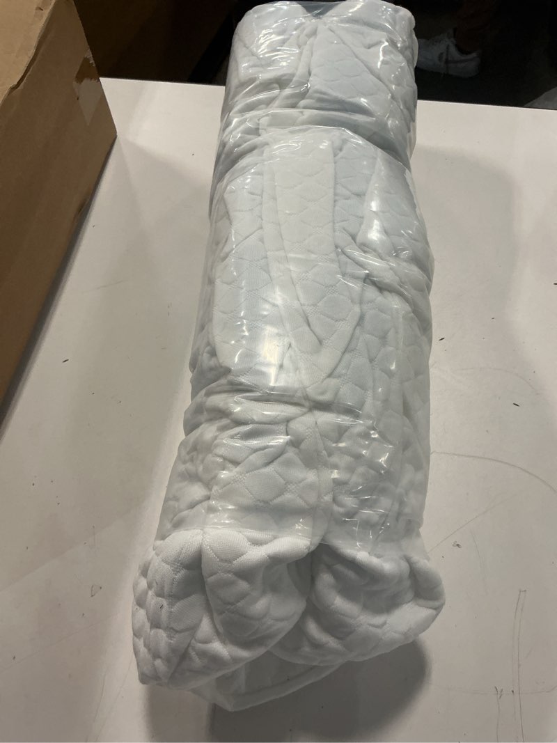 Condition photo showing Good Condition for HOMBYS Memory Foam Knee Pillow for Side Sleepers, Leg Pillow for Knee, Separates The Knees for Body Alignment-Between Leg Pillow for Lower Back Pain Relief and Pregnancy Support -(18"x30"x3", White) 3 INCHES White