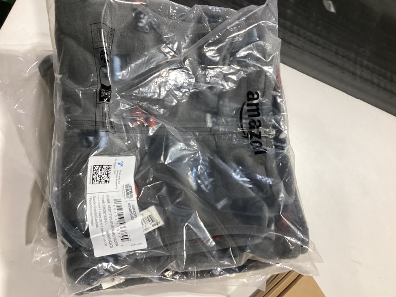 Amazon Essentials Disney | Marvel | Star Wars Boys' Polar Fleece Vests, Star Wars Vader, Small