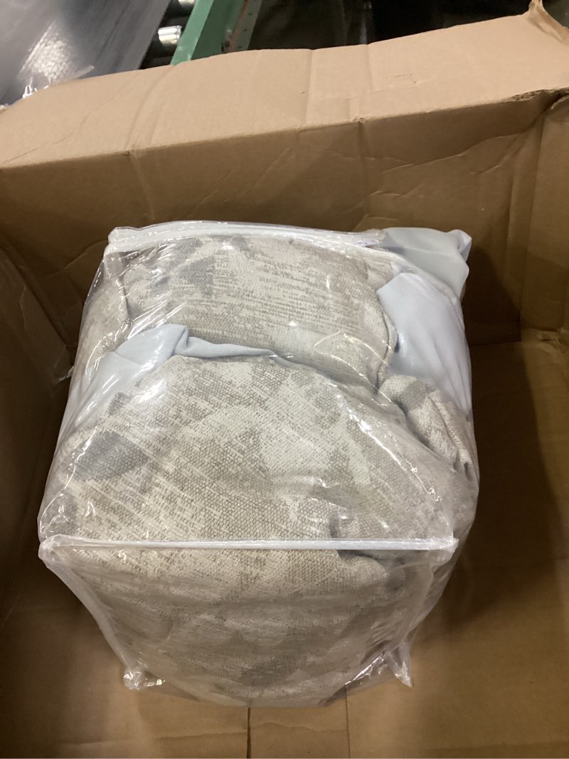Condition photo showing Good Condition for Randall 90% Linen-Look Curtain Farmhouse Brown Floral Print 90 Inch Long Thermal Insulated Back Tab Drape for Living Room Bedroom Blackout Pattern Country Vintage 2 Panels Set Rod Pocket Brown Leaf-sand 40"W x 90"L (Pack of 2)