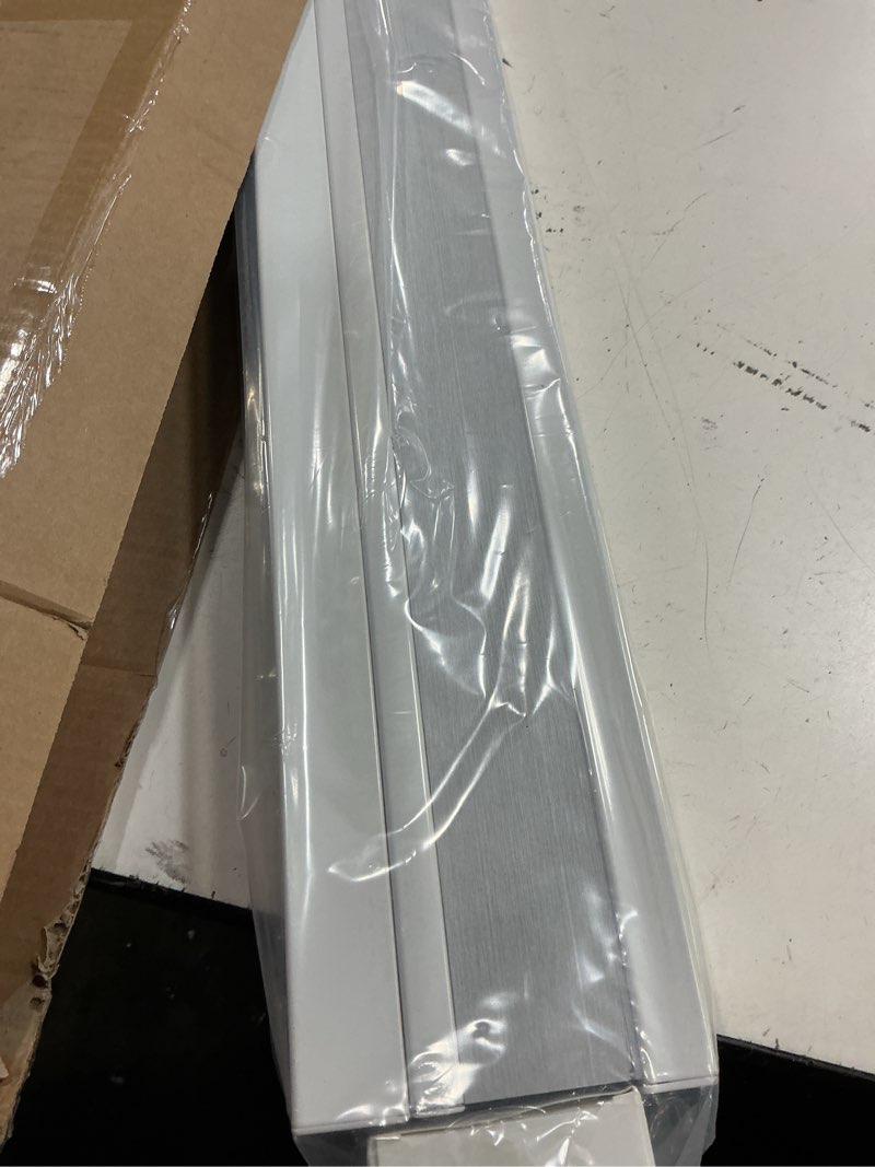 Condition photo showing New/Like New for lazblinds top down bottom up (tdbu) cordless cellular shades – blackout, thermal insulation, noise reduction, light blocking honeycomb blinds for windows 35" w x 64" h, white - blackout white - blackout 35"w x 64"h