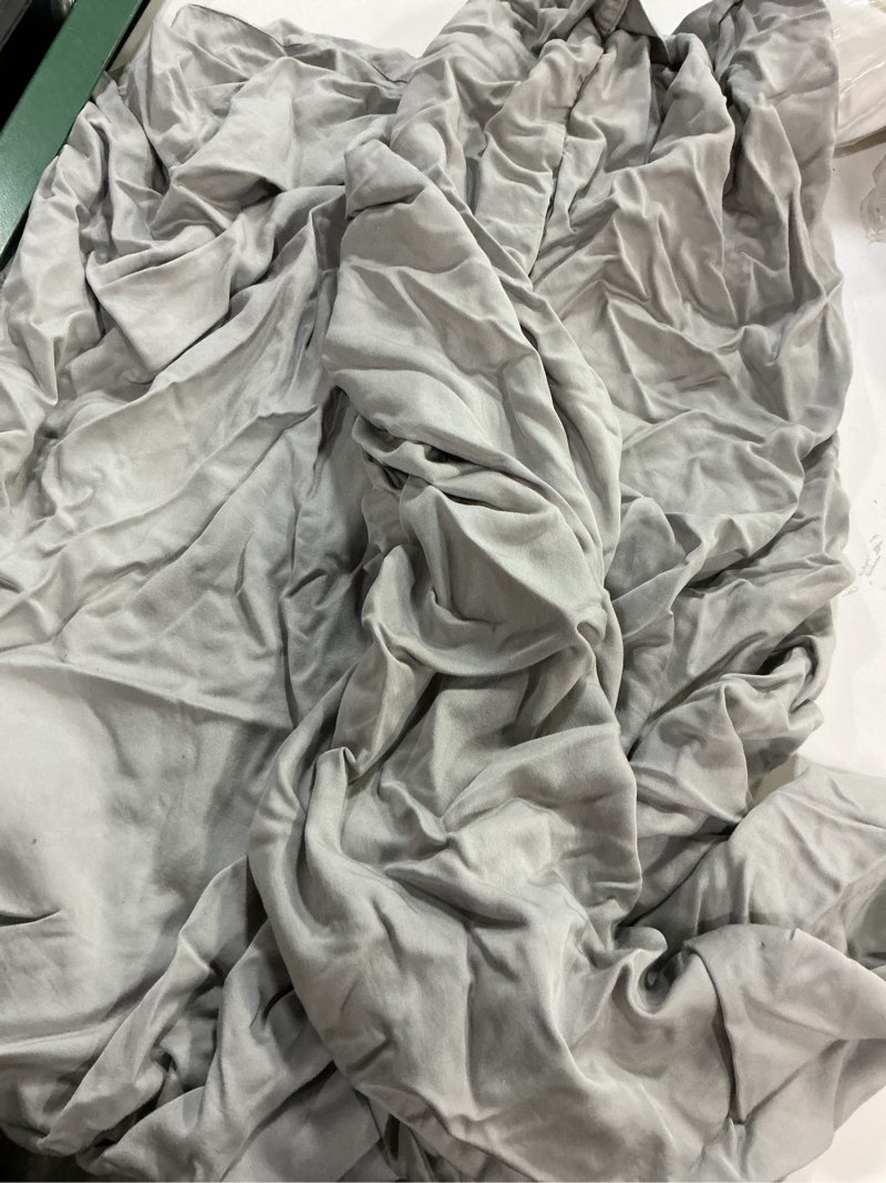 Condition photo showing Good Condition for quince, european organic bamboo pillowcases set of 2/king/ mist