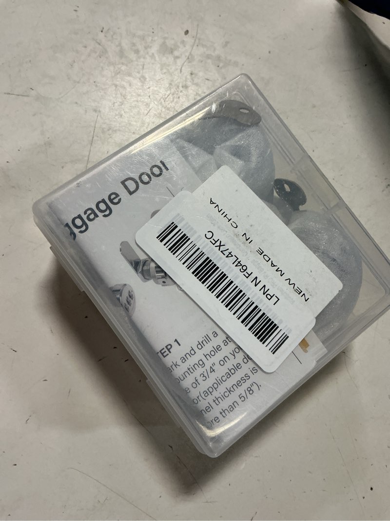 Condition photo showing New/Like New for rv baggage compartment door combination lock silver for 1/2'' thick door, cylinder lock for rv compartment storage baggage unit-4pcs