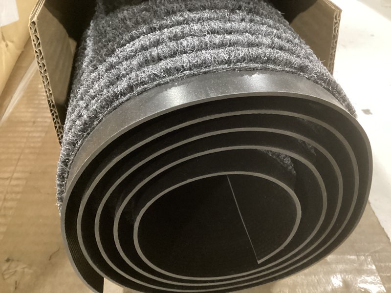 Condition photo showing Good Condition for Futurwit Front Door Mat, 72" x 24" Heavy Duty Indoor Outdoor Doormat, Non-Slip Welcome Mats for Entryway, Rubber Backing Low Profile Commercial Door Mats 2' x 6' (Rectangular) Gray Stripe