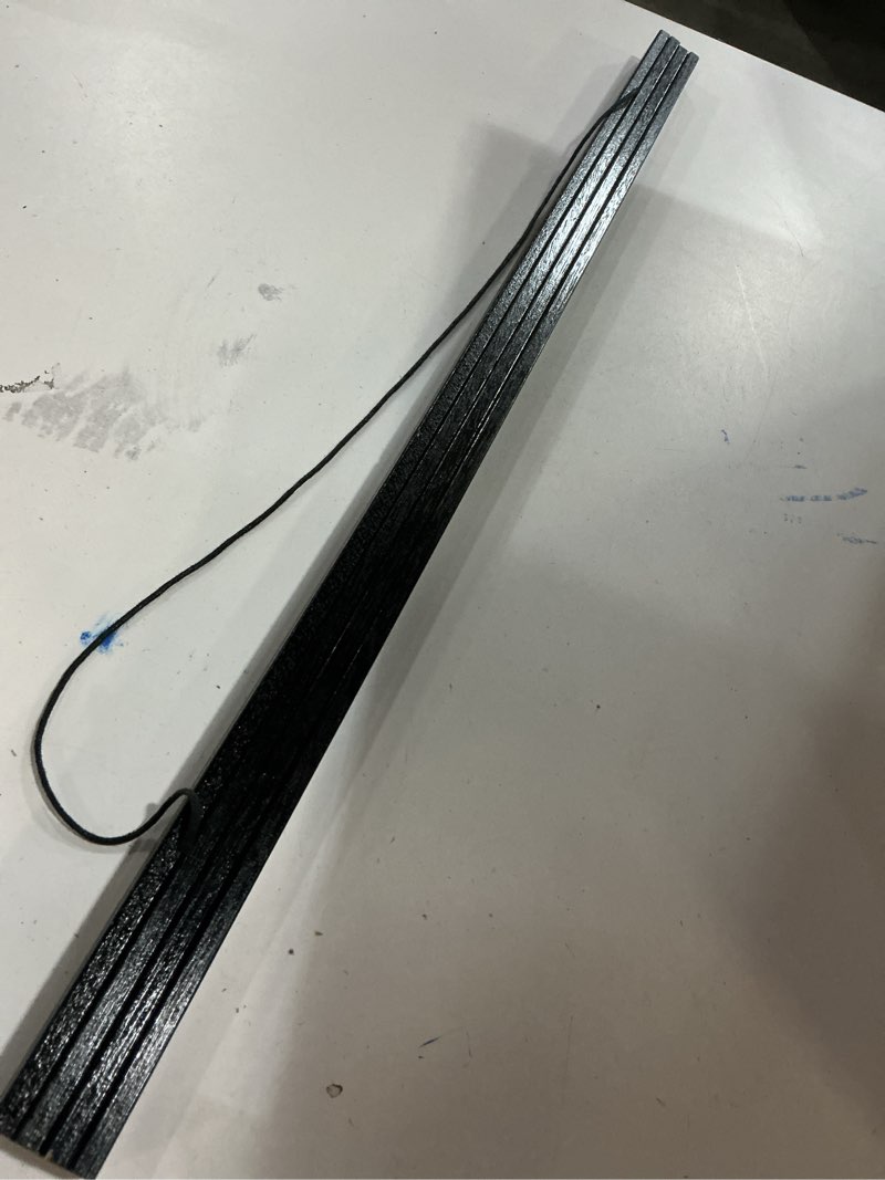 Condition photo showing Good Condition for FALAMON Magnetic Poster Hanger Frame, 24x36 24x18 24x28 24x30 Teak Wood Magnet Poster Frame for Posters, Prints, Photos, Pictures, Maps, Scrolls, and Canvas Artwork(Black, 24") Black 24L" x 0.7W"