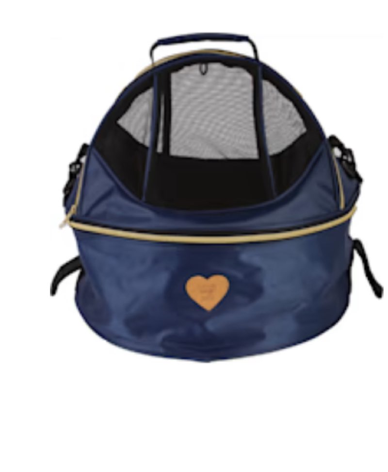 Pet Life ® 'Air-Venture' Panoramic Airline Dog Carrier - Airline Pet Carrier with Dual Zippered Encl