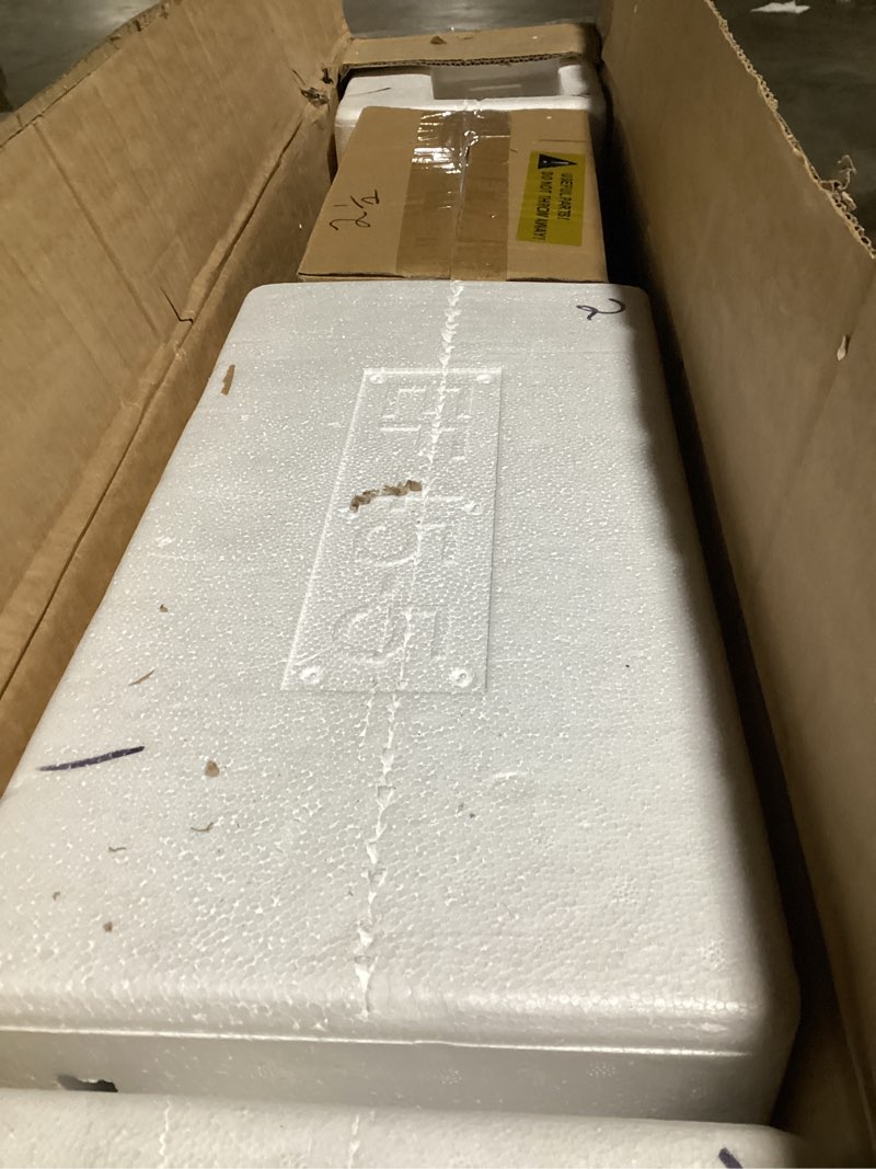 Condition photo showing New/Like New for 42 inches Electric Fireplace Inserts, Recessed and Wall Mounted Fireplace Heater, Linear Fireplace w/Thermostat, Remote & Touch Screen, Multicolor Flame, Timer, Logs & Crystal, 750W/1500W 42"