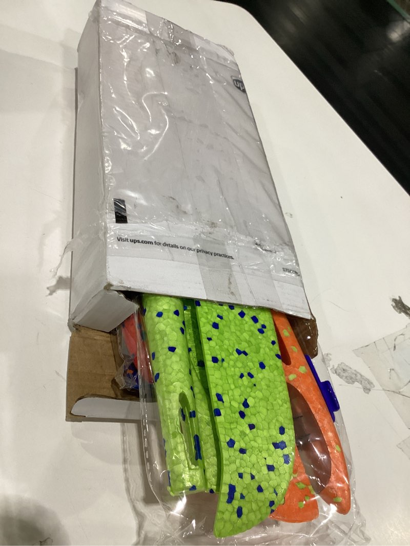 Condition photo showing Good Condition for springflower 4 pack airplane flying toys, 4 throwing foam plane toy for 3 4 5 6 7 8 years old boys kids, 2 flight modes led foam glider plane, outdoor flying toy birthday gifts for for boys & girls 4 airplane