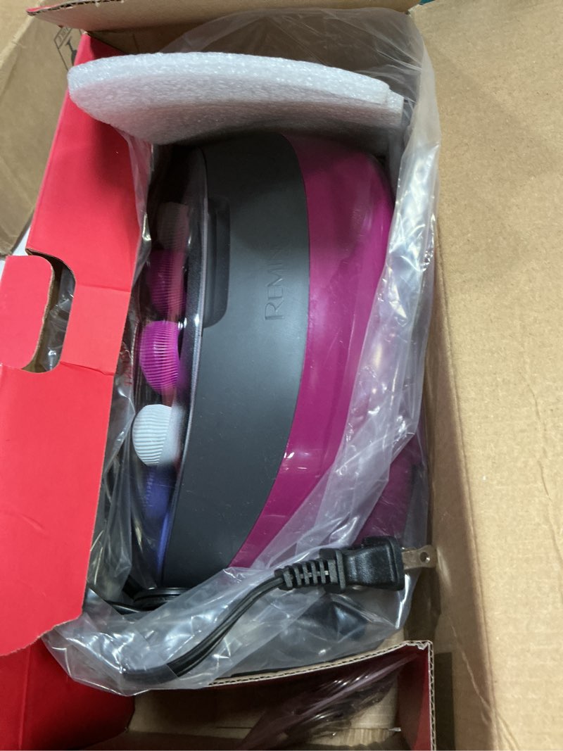 Condition photo showing Good Condition for Remington Ionic Conditioning Hair Setter, 20 Velvet Hair Rollers, 6 Large (1¼”), 10 Medium (1"), 4 Small (¾”), Blowout Style Hair Curlers pink 1 Count (Pack of 1)