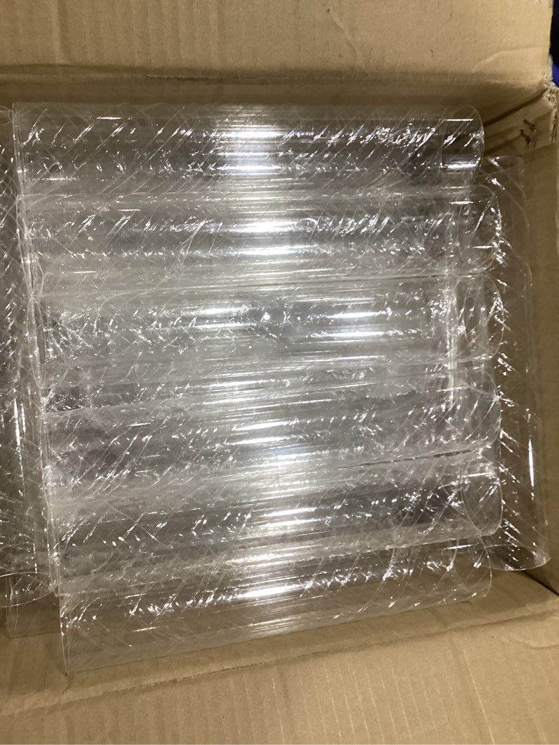 Condition photo showing New/Like New for Mumufy 4 Pcs 5 Arm Candelabra Holder Table Centerpieces 27 Inch Crystal Taper Candlestick with Crystal Beaded Chandelier Stand for Wedding Party Fireplace Dinner Table Decor Fit 0.87 LED Candle
