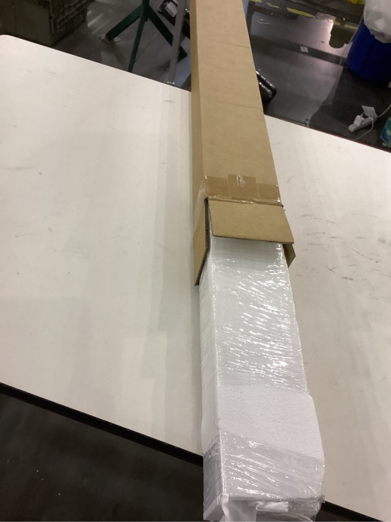 Condition photo showing New/Like New for Curtain Track, Ceiling Curtain Track for Room Divider, Ceiling Mount Rail Set with Roller Hooks, White, 6ft - 9ft white 6ft - 9ft