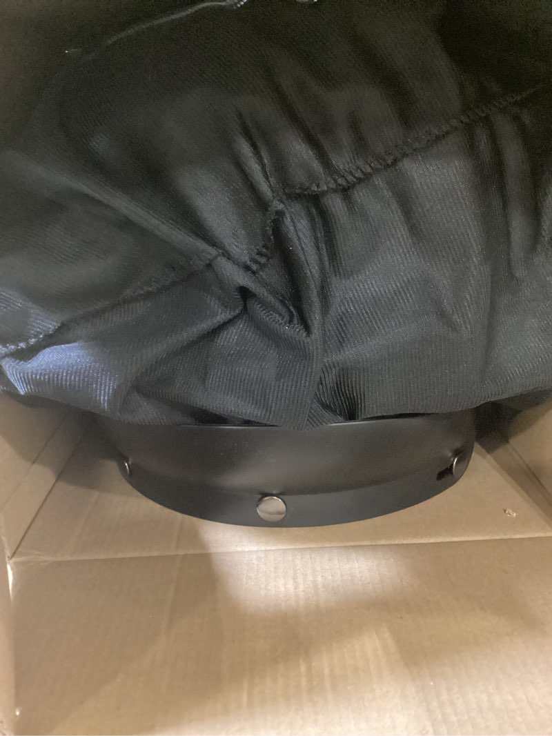 Condition photo showing Good Condition for yesmotor 3/4 open face retro motorcycle helmet vintage helmet for motorbike casco, moped, cruiser, bobber, and chopper - dot approved?matte black,2xl? matte black xx-large