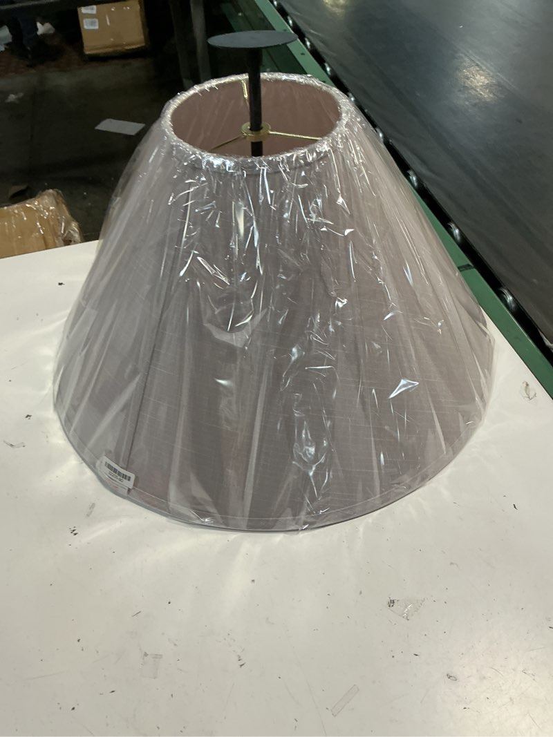 Condition photo showing Good Condition for bell lamp shade, tootoo star 7" x 15" x 10.5" royal style spider lamp shade, home decor beige floor lamp table lamp shade