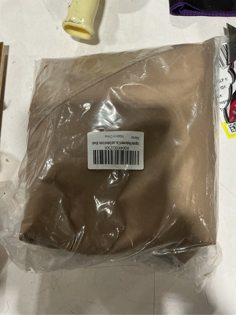 Condition photo showing Good Condition for upgraded replacement canopy top cover only - compatible with ozark trail fga64s1 4'x6' pop up canopy, rainproof & uv-resistant 420d silver coated oxford fabric (khaki)