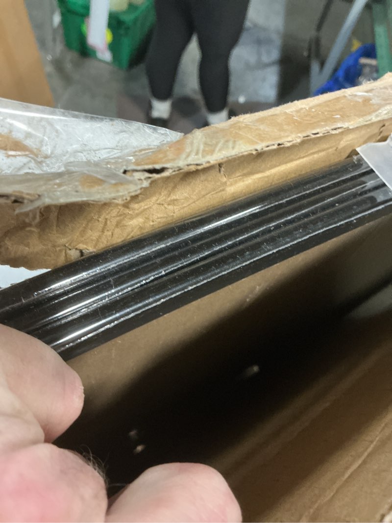 Condition photo showing Good Condition for upsimples 18x24 picture frame black 3 pack, scratch-proof poster frames 18 x 24 for photo gallery - slide-in strips, horizontal or vertical wall mounting