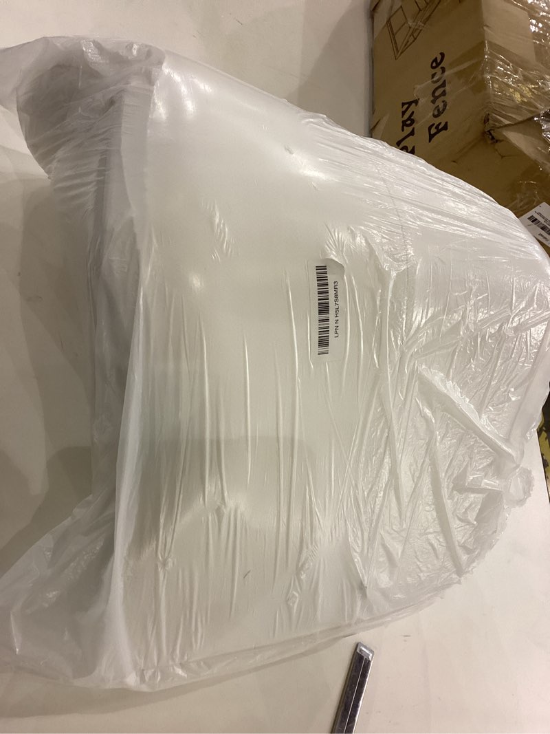 Condition photo showing As Is for Mellow Cloud Alignment Pillow – Ergonomic Support for Neck & Spinal Alignment, Dual Height, Adjustable Fill, Machine Washable Cover