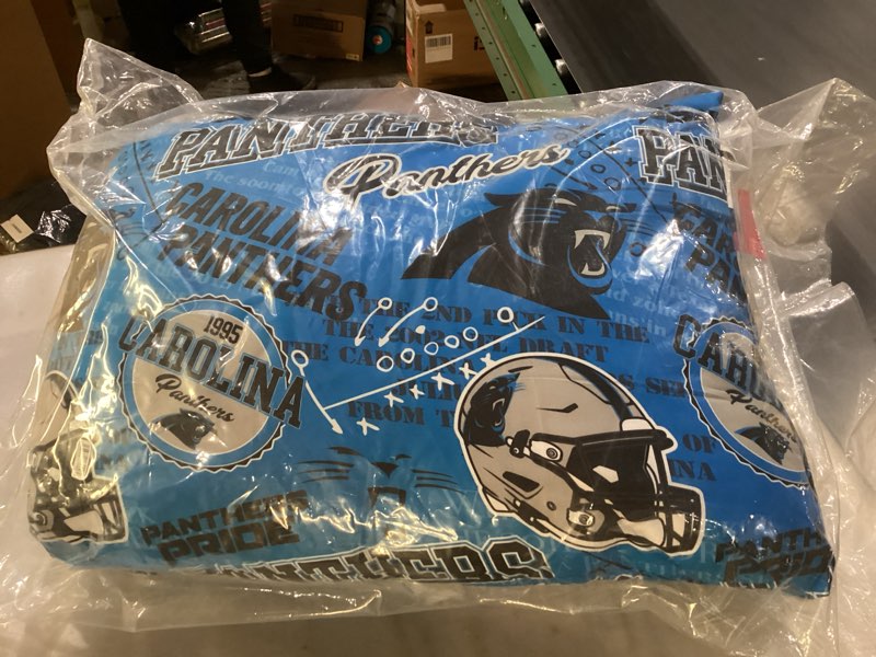 FOCO Carolina Panthers NFL Printed Plush Body Pillow