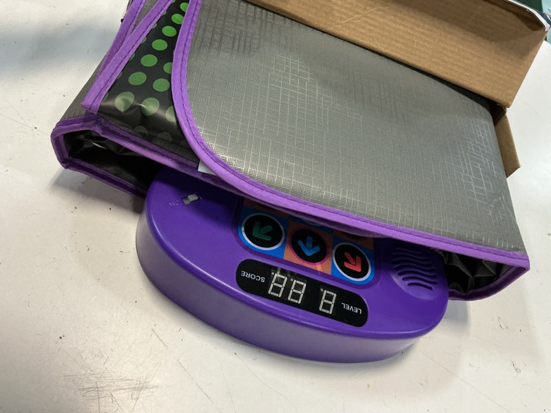 Condition photo showing New/Like New for sunlin light up dance mat for boys girls ages 3 4 5 6 7 8, fun toy gift w/ 9 light up keys & bluetooth, interactive music pad w/ 4 game modes & adjustable volume, birthday gift for kids 3-12