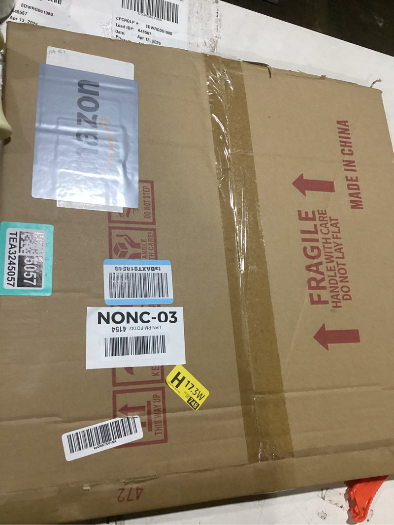 Condition photo showing Good Condition for lavie home 18 x 18 picture frame, square poster frame with high definition plexiglass, horizontal or vertical wall gallery poster frames suitable for photos, artworks, posters,puzzle, black 1pc 18x18 black