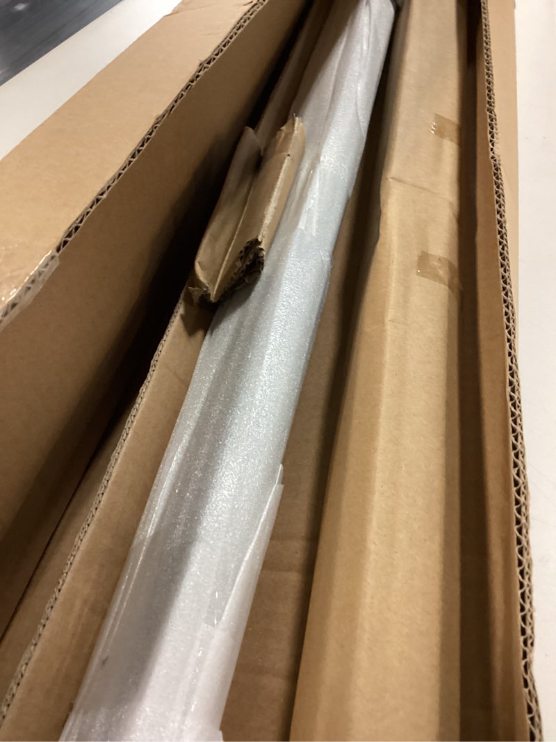 Condition photo showing Good Condition for Bypass Sliding Door Hardware 48", Bypass Wardrobe Closet Door Track Set, Smoothly and Quietly, for 2 Door System XC47-48"