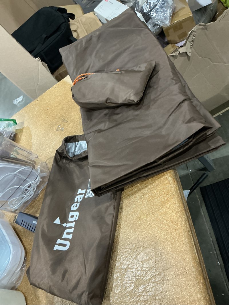 Condition photo showing Good Condition for unigear hexagon hammock rain fly waterproof camping tarp 12x10-15x14ft | lightweight compact tent tarp, waterproof rain shelter for backpacking, hiking, travel, hammock camping and outdoor use