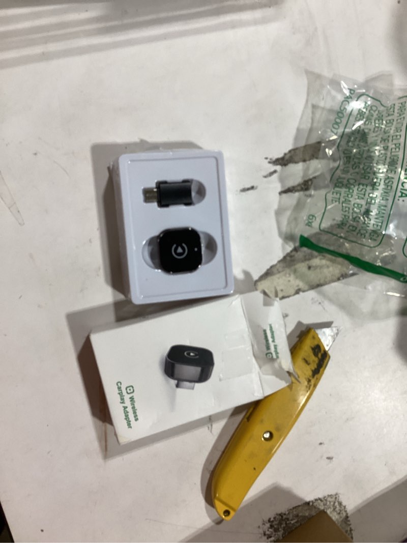 Condition photo showing New/Like New for spedal 2026 2-in-1 wireless carplay & android auto adapter, ultra mini dongle converts wired to wireless, wifi 6 & bluetooth 5.4, plug & play stick for cars with factory wired system, low latency spedal cl322m