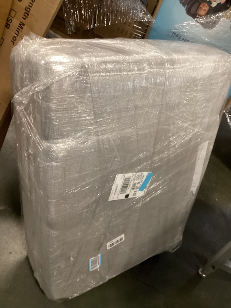 Condition photo showing As Is for Folding Sofa Bed with Pillow- Convertible Chair Floor Couch & Sleeping Mattress, Foldable Memory Foam Sleeper for Living Room/Dorm/Guest Room/Home Office/Apartment/Loft, Single26, Light Gray Light Gray Single(26" width)