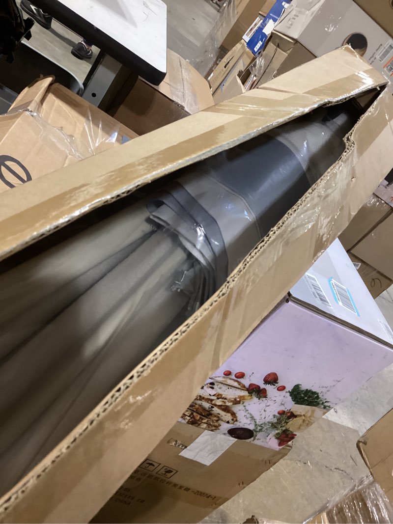 Condition photo showing Good Condition for bed rail for toddlers twin, full, queen, king & cal kingmattress size | swing down rail guard | mattress side rail for kids (gray and white, (3 sides for full size) 75x75x54 inch) gray and white (3 sides for full size ) 75x75x54 inch