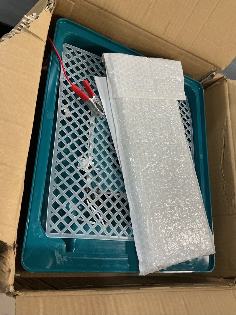 Condition photo showing Good Condition for coinceptus 36 eggs incubators for hatching eggs,egg incubator with 4 automatic incubate mode,chicken incubator with automatic egg turning humidity monitoring,poultry egg incubator with egg candle