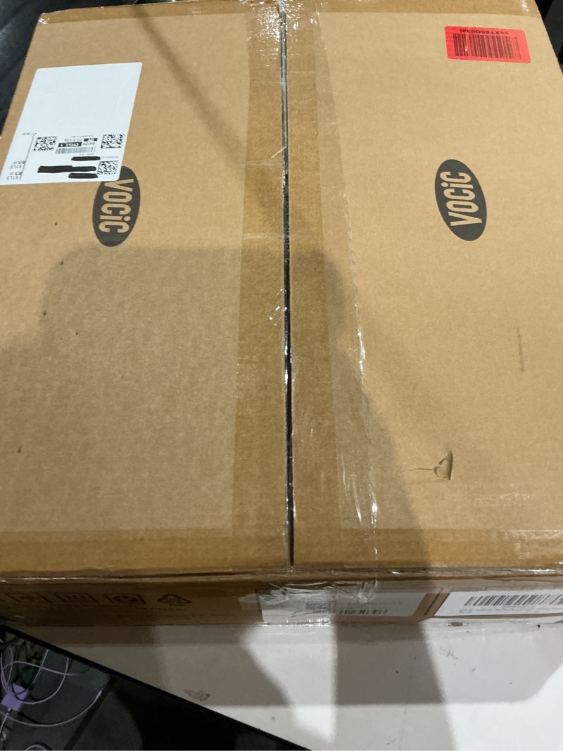 Condition photo showing New/Like New for vocic walkers for seniors, z21 rollator walker with seat supports 350lb, 8" big wheels for all terrain, ergonomic arc seat & 6" ultra backrest foldable walker, dual height adjustment, lightweight 2025 ruby red 350 pound