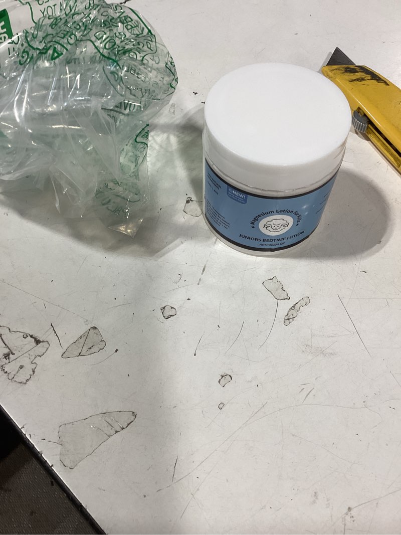 Condition photo showing Good Condition for magnesium lotion for kids - organic magnesium lotion for babies - soothing relief & relaxation - topical magnesium cream calms children at bedtime & night - without melatonin (4 oz)