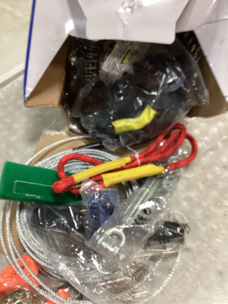 Condition photo showing Good Condition for CTSC Zipline for Kids and Adult, Zip line Kits for Backyard with Stainless Steel Spring Brake, Cable