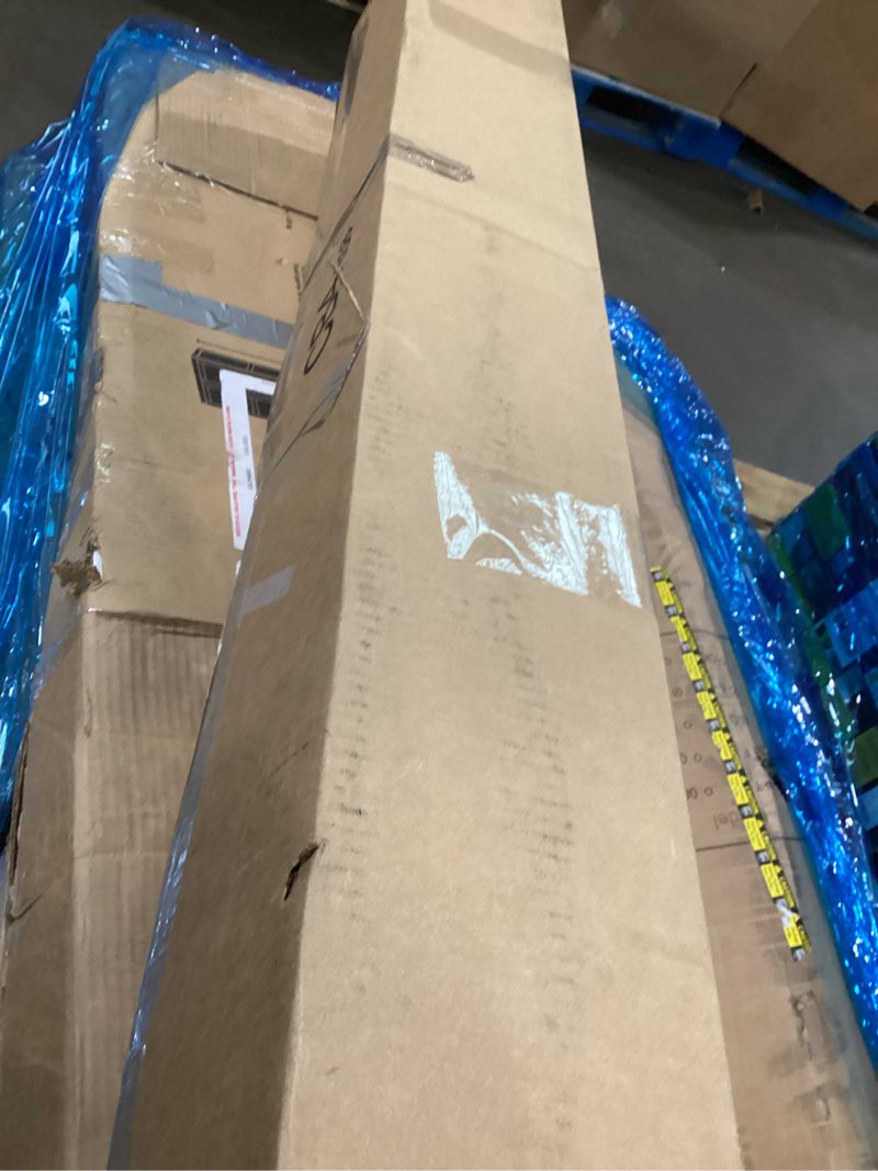 Condition photo showing As Is for Incomplete * missing crystal top*Upgraded? Dimmable Floor Lamps for Living Room, 1000LM LED Bulb Included, Standing Lamp with Crystal Lampshade, Tall Silver Pole Light for Bedroom Nursery Office Corner Reading