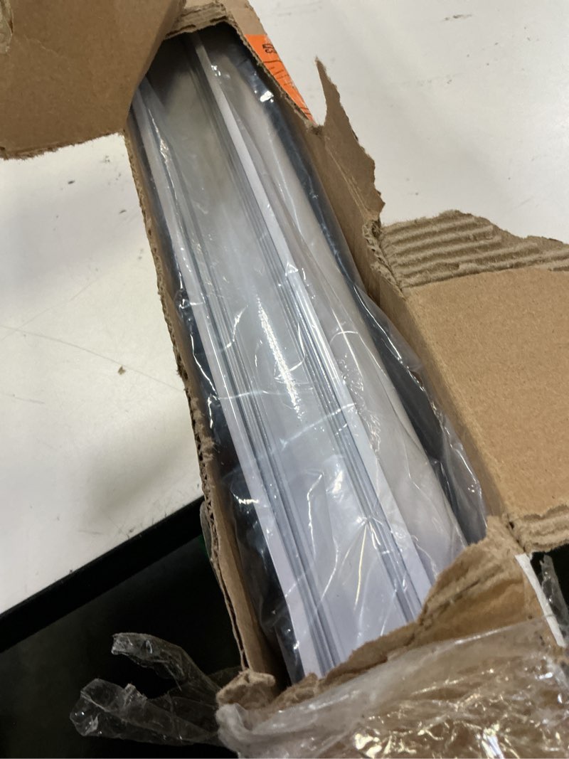 Condition photo showing New/Like New for chrisdowa cordless blackout roller shades for windows, thermal insulated uv protection pull down shades, total blackout window blinds for home, office, bedroom, door (65" w x 72" h, black) 65"w x 72"h black