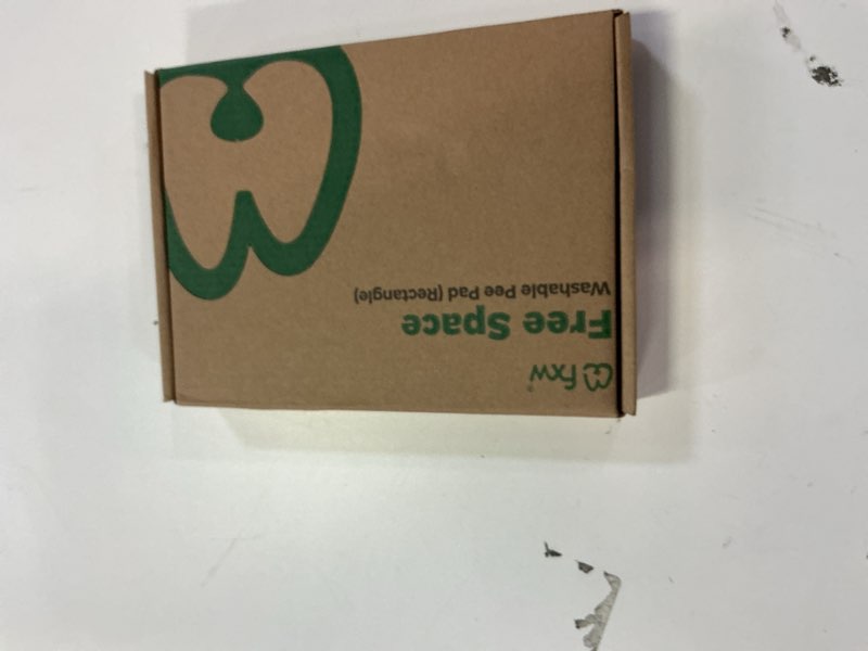 Condition photo showing New/Like New for FXW Washable Pee Pads for Dogs, Puppy Pads with Super Absorbent, Specifically Designed for 24inch Cages, 17" x 23" Rectangle, Mandala Blue, 2 Packs Mandala Blue 17" x 23" (2 Packs)