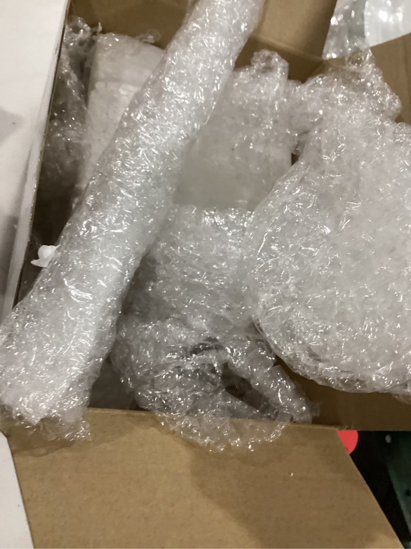 Condition photo showing As Is for 1 Set Pink Bow Glass with Straw Bow Juice Glass Cups Aesthetic Cups 10 oz Cute Iced Drinking Tumbler for Weddings Engagements Party Gifts Women Friends