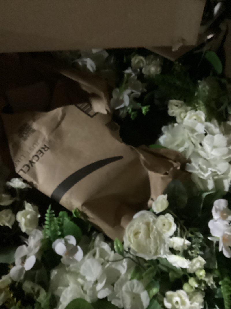 Condition photo showing Good Condition for 24 inch spring summer wreaths for front door, spring wreath,summer door wreaths outside,large floral flowers wreath with white hydrangea for all seasons indoor outdoor home decor