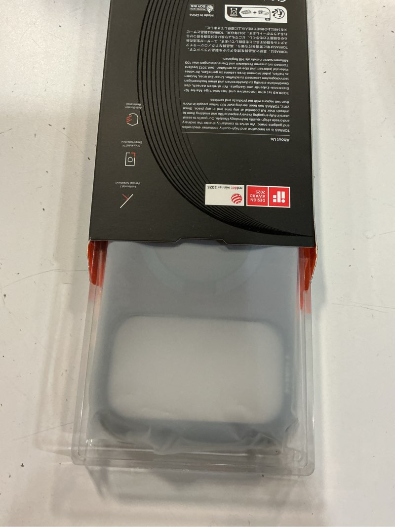Condition photo showing New/Like New for torras ostand q3 air for iphone 17 pro max case with 360 magnetic stand, fit for magsafe, mil-grade drop tested, camera control button, shockproof phone case for iphone 17 pro max 6.9", midnight blue iphone 17 pro max 6.9" midnight blue