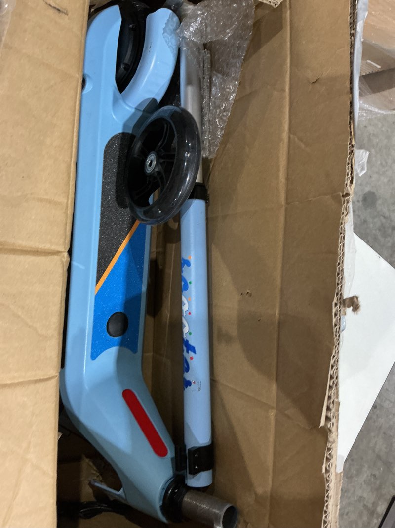 Condition photo showing As Is for lingteng children's electric scooter is suitable for children aged 6-9 elect...