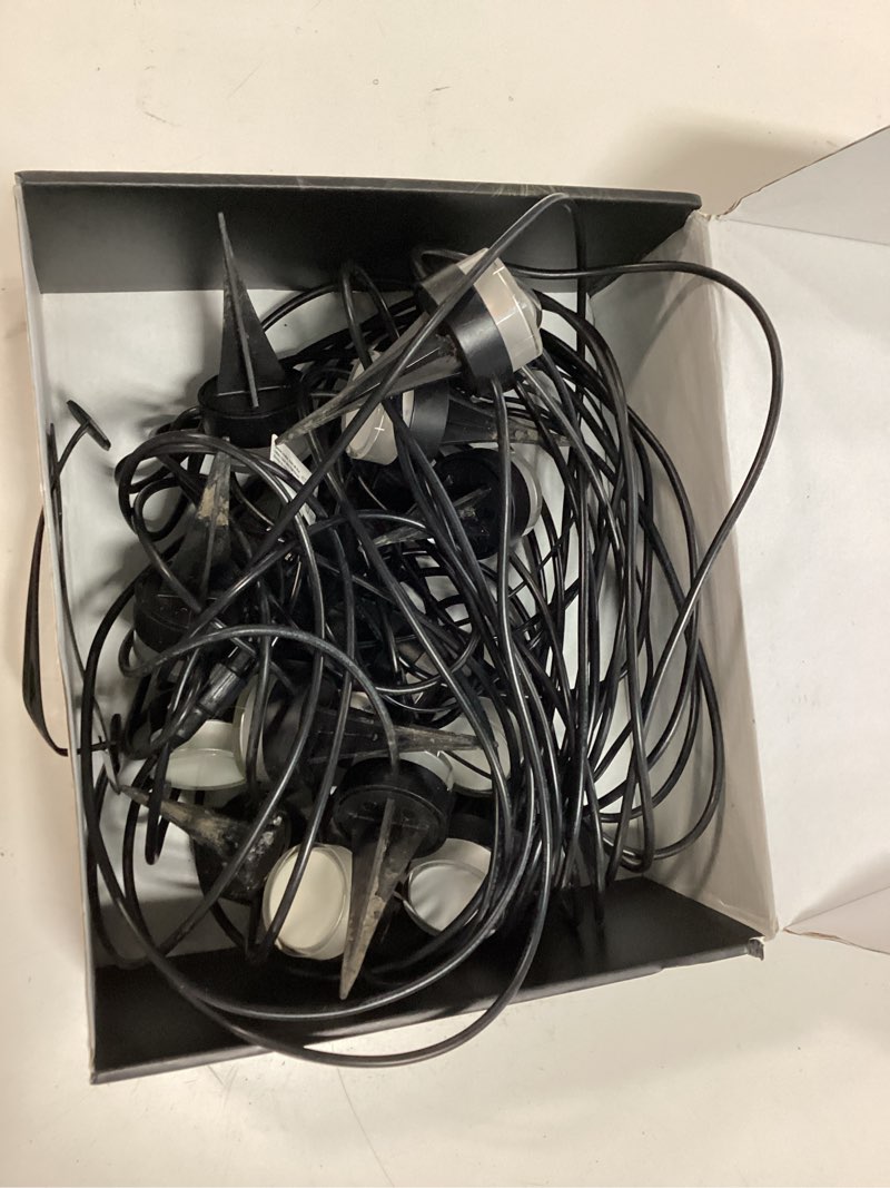 Condition photo showing As Is for govee outdoor ground lights 2 - 50ft/15m (15 lights)