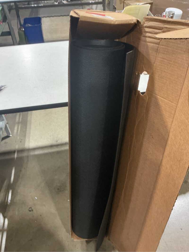 Condition photo showing Good Condition for guardian mat company clean step outdoor rubber scraper mat  polypropylene  48 x 72  black