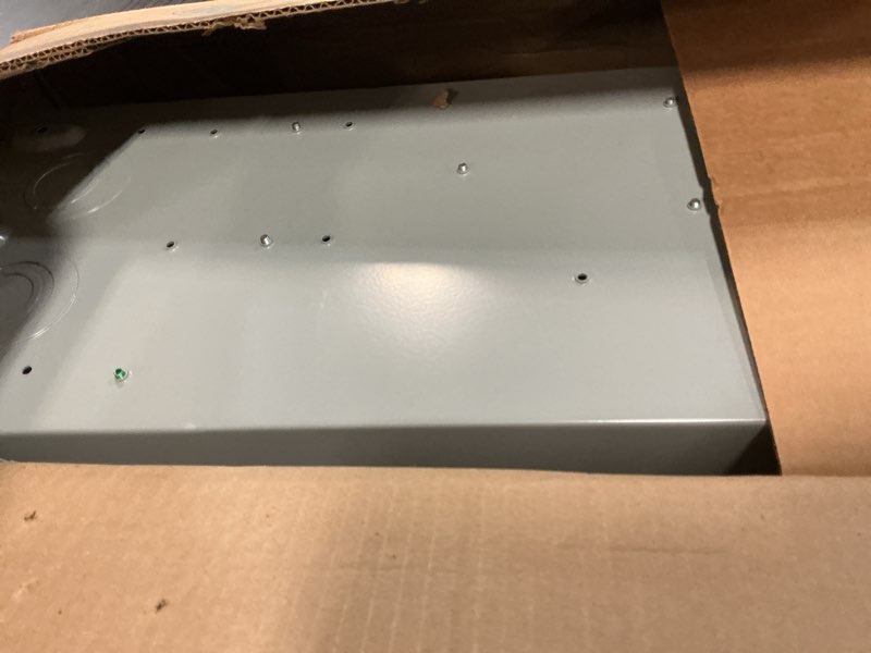 Condition photo showing As Is for siemens hf323n 100-amp 3 pole 240-volt 4 wire fused heavy duty safety switches