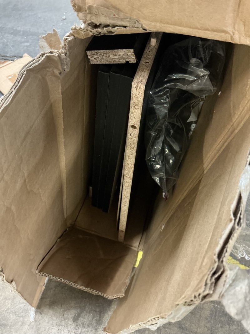 Condition photo showing As Is for Furinno Jensen Fireplace TV Stand, NO Heat Decorative Electric Fireplace Corner TV Stand for TV 