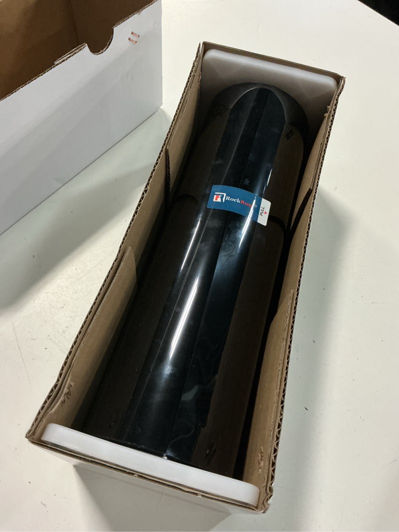 Condition photo showing New/Like New for rockrose 20% premium carbon car window tint film 12 in x 100ft 2ply charcoal privacy film uv, heat blocking tint for car or home adhesive film easy shrink, plotter friendly pro grade 12 in x 100ft 20 percent