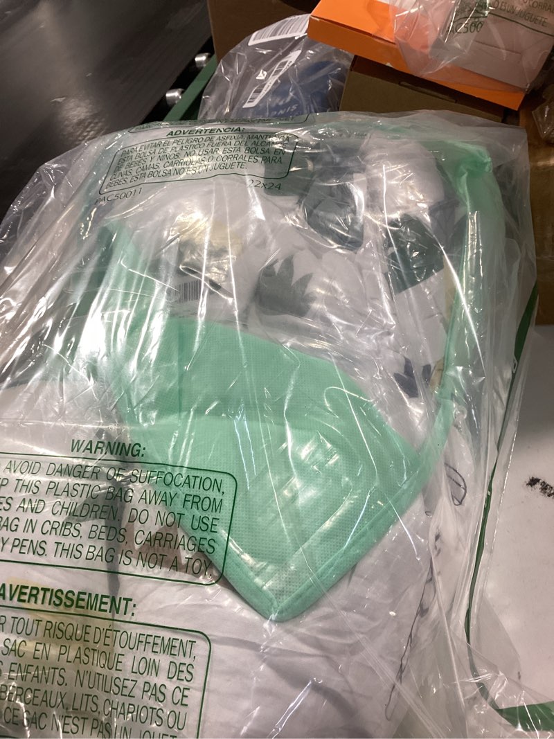 Condition photo showing Good Condition for Joyreap Dinosaur Kids Cotton Comforter Set for Boys Girls, Twin Size 3pcs Cotton Bedding Comforter, Fresh Green Dinosaurs on White Design, Skin-Friendly Breathable for All Season- 68x88 inches Dino Green Twin (68"x88")