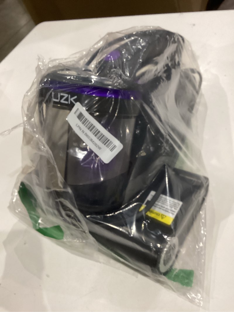 mattress vacuum cleaner,bed vacuum cleaner with uv-c light,16kpa,140°f heat,ultrasonic,anion,handheld vacuums for bed,sofa,couch,crib(corded,light purple)