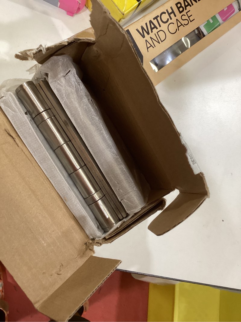 Condition photo showing Good Condition for 304 Stainless Steel Door Hinges 4.5 inch X 4.5 inch Heavy Duty Ball Bearing Exterior Door Hinges with Square Corners for Commercial and Residential Doors 3 Pack