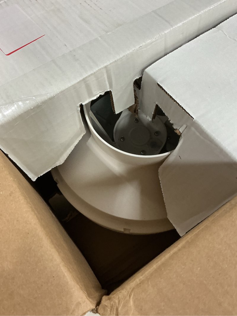 Condition photo showing Good Condition for festa amg legend ec radon fan - quiet and energy efficient radon mitigation inline fans - electronically commutated motor- high performance inline 6" duct fan