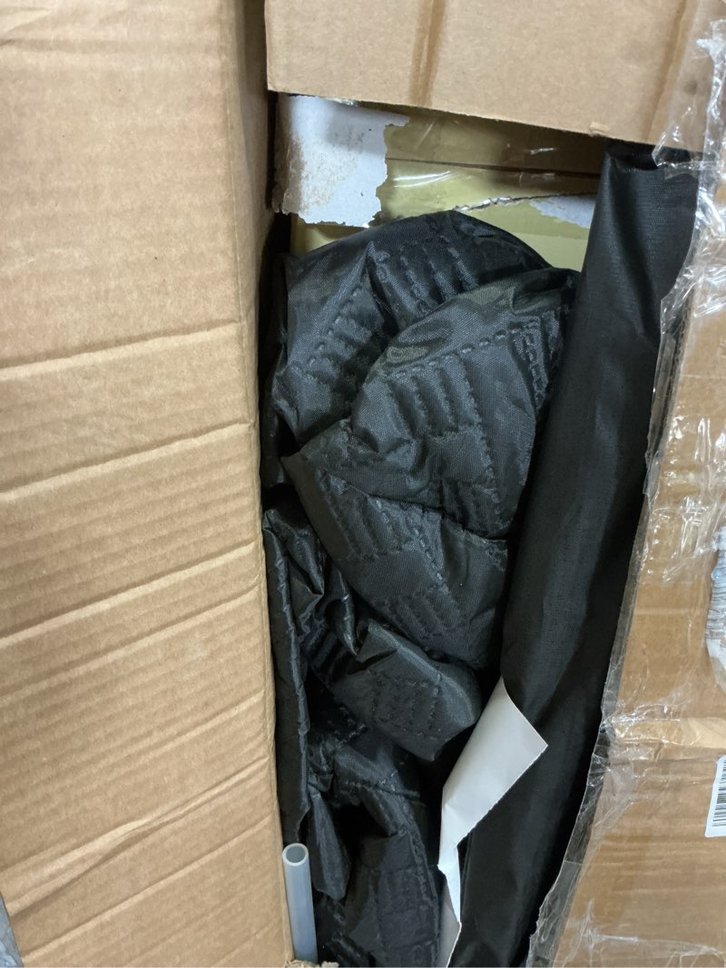 Condition photo showing As Is for Portable Infrared Sauna for Home, Indoor Sauna Infrared with Red Light Therapy, Includes 660 & 850nm Red Light Therapy Lamp, 3L Steamer, Upgraded Chair and Mat, 72'x 36'x 36', Black